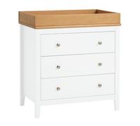 Cuggl Canterbury Nursery 3 Drawer Chest - White