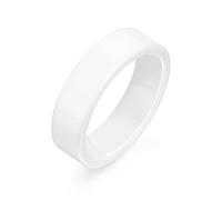 CUID Smart Ring for 13.56mHz Rewritable Replicable Mifare 1K S50 and FM1108 Card Full Ceramic Ring (White, US#6)