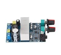 Cuifati 100W Subwoofer Amp Module TPA3116D2 Digital Amplifier Board, Bass Crossover & Volume Control, DC 12-24V Power Supply for DIY Speaker & Car Projects