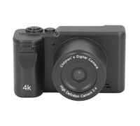 Cuifati 1080P HD Digital Camera, IPS HD Color Display, 8X Zoom and Prevent Shake Function, Small and Portable, Digital Camera with Supplementary Light, AF Focusing Technology (Black)