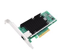 Cuifati 10Gb PCIE Network Card with Support for Intel X540-T1 Chip Single RJ45 Port PCI Express Ethernet Adapter