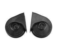 Cuifati 12V Electric Snail Horn Kit, 110dB Dual Tone | Loud Car Horn with High Low Tone, 1 to 2 Wire Harness Plug for Highlander Previa