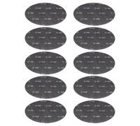 Cuifati 17in Sanding Screen Discs 60 Grit Durable Mesh for Wood Floor Polishing and Grinding Maintenance 10 Pcs