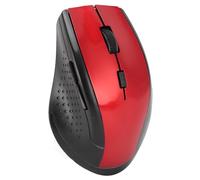 Cuifati 2.4G Wireless Mouse 2.4Ghz Wireless Optical Mouse .4Ghz Cordless with USB Receiver 10m Range 300 Million Clicks for Laptop PC Desktop (Red)
