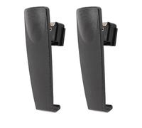 Cuifati 2 Pack Radio Belt Clip for Two Way Radio, Heavy Duty Back Clip, Portable Belt for STP8000 STP8038 STP8035 STP8040 STP9000 Series