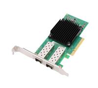 Cuifati 2 Port Ethernet Network Adapter Card, 2X 25G SFP28 Ports PCIe Network Card with 5 EN Chip Set, for Data Center and Cloud Computing Applications