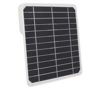 Cuifati 20W Solar Panel with USB Type C DC Port, Water Proof Solar Charger, Efficient 5V 2A Portable Solar Charging Panel, for Backpack Bike Camping