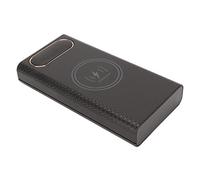 Cuifati 22.5W Fast Charging DIY Power Bank Box 6x21700 Lithium Battery Case, 15W Wireless Charging Dual USB Portable Battery Charger with LCD Display, Rechargeable Power Bank Charger