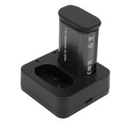 Cuifati 2600mAh Camera Battery and USB Dual Charger, with Type C Input Replacement for Q2 Q3 Q3 43 SL2 SL2 S SL3 SL3 S Digital Cameras