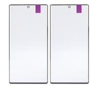 Cuifati 2Pcs Front Outer Lens Glass Screen Replacement for Note 10 Plus with OCA Adhesive and Repair Tools, Pre-Cut Glass Screen Protector for Cracked Repair