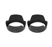 Cuifati 2PCS Plastic Lens Hood Camera Len Shade for EF 24-105mm F/4L IS USM Lens Prevent Scratches with Durable Plastic Material