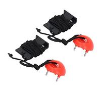 Cuifati 2pcs Universal Treadmill Magnetic Safety Switch Emergency Stop Lock for Most Electric Treadmills, Automatic Protection Running Machine Accessories with Beep Alert, Portable