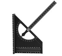 Cuifati 3D Measurement Angle Rule, Easy to Dismant (Black)