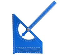 Cuifati 3D Measurement Angle Rule, Easy to Dismant (Blue)