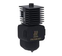 Cuifati 3D Printer Hotend, Removable Hardened Steel Nozzle Kit with Higher Thermal Conductivity, Hot End Printhead Replacement with Insulated Silicone Socket for A1 A1 Mini (0.4mm)