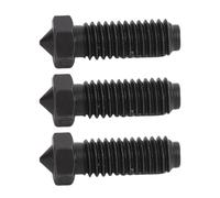 Cuifati 3D Printer Mouthpiece, Hardened Steel 3D Printer Mouthpiece Set 10 Pcs for Printing Replacement for a Cubic Kobra 3 3 Combo (0.2mm)