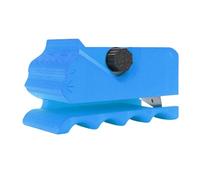 Cuifati 3D Printing Cardboard Cutter 3D Printing Cardboards Scratcher Cutting Tool Cat Shaped Ergonomic for Effortless Strips Cutting with Portable Compact Size (Blue)