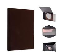 Cuifati 4'' X 5.65'' Square ND Filter, Cinema Neutral Density Filter with Ultra Slim HD Optical Glass, Multi Coated ND Lens Filter for Photography & Videography (ND64)