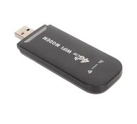 Cuifati 4G WiFi Router 150Mbps, SIM Card Slot 4G LTE USB Modem, Portable Wireless Router Up to 10 Devices, Plug and Play for Office Travel Home, Suitable for Europe Asia Africa Middle (Black)