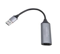 Cuifati 4K 30Hz Video Card, USB 3.0 HD Multimedia Interface to USB Sound Video Card with Zero Latency, for Streaming Game Recording Live Conference Teaching