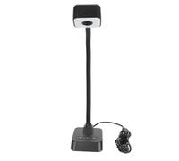 Cuifati 4K USB Document Camera & Webcam, Foldable A3 Visualiser for Teachers, Auto Focus 30fps 360° Rotation, LED Light, Plug & Play for Live Demo & Remote Teaching