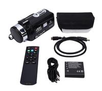 Cuifati 4K Video Camera Camcorder 48MP Vlogging Camera, 18X Digital Zoom 270°Rotation 3.0" LCD Screen Recorder, Continuous Recording, Timelapse Recording for Photography