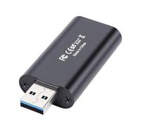 Cuifati 4K Video Card, 30Hz to USB 3.0 Audio Video Recorder with Low Latency, for Streaming Gaming Online Meeting PC Switch