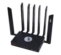 Cuifati 5G WiFi 6 Router, Dual Band Mesh 5G Cellular Router with Chip Module, 7 High Gain Antennas, for 4K Streaming and Lag Free Connectivity (UK Plug)