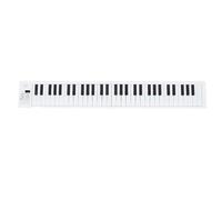 Cuifati 61 Key Foldable Piano for Beginners - Electronic Keyboard Instrument with 100 Rhythms, 25 Demo Songs - Portable, Multifunctional Music Toy with Recording, Playback, and Built-in