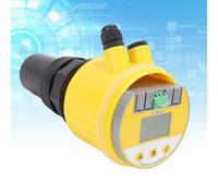 Cuifati 666RP Digital Ultrasonic Level Meter, 0-10M Liquid Level Sensor, LCD Water Sensor, 4-20mA Analog Output for Water and Sewage Processing Power Mining