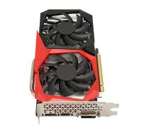 Cuifati 6GB GDDR6 192bit Gaming Graphics Card,RTX 2060, 1365MHz GPU, 14000MHz Memory Clock, Dual Cooling Fan with 8pin Power Interface, PCI Express 3.0 X16