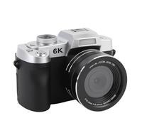 Cuifati 6K Digital Camera for Photography, WiFi 84MP Vlogging Camera with 18x Optical Zoom, 3 Inch 180° Flip Screen UHD Autofocus Video Camera for Beginner (Black)