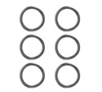 Cuifati 6PCS Oil Drain Plug Gasket 90430-14M09-00 90430-14228-00 - Replacement Crush Washer Seal Ring for F15 F20 F25 F30 F40 F50 F60 F70 F80 F100 F115 F200 F225 Outboard, Aluminum Alloy