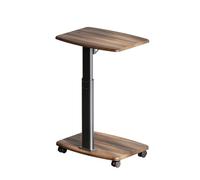 Cuifati Adjustable Computer Desk Compact Storage Desk for Small Spaces Ergonomic Lifting Table with Wheels for Home Office
