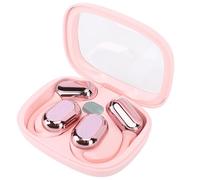 Cuifati AI Language Translator Earbuds Real Time Translation Headphones Open Ear Wireless Bluetooth 5.4 with 140 Languages 3 Modes for Travel Business Learning (Roseate)