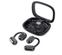 Cuifati AI Language Translator Earbuds Real Time Translation Headphones Open Ear Wireless Bluetooth 5.4 with 140 Languages 3 Modes for Travel Business Learning (Black)