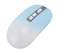 Cuifati AI Mouse, ChatGPT Enabled Bluetooth Mouse with Voice Input Search, AI Real-Time Transcription, Translation & Summarization, Rechargeable, for Remote Work (Lake Blue)