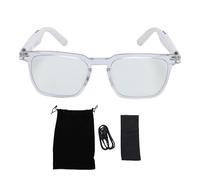 Cuifati AI Translation Smart Glasses, Anti Blue Light Real Time Video Translation Multifunctional Smart Glasses, Translate Over 100 Languages for Travel Meeting Business (21 * 8 * 7cm #12)