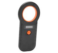 Cuifati Animal Chip Reader Pet Microchip Scanner Handheld with High Brightness Display, Supports EMID FDX B Formats, Self Storage for 128, Multiple Communication Interfaces & Data (Black)