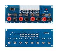 Cuifati ATX Adapter Plate 24 Pin ATX Power Supply Board with 4 Output Channels 3.3V 5V 12V -12V for DIY Embedded Systems Electronics Projects