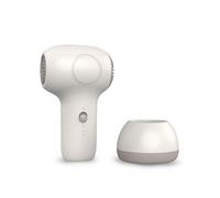 Cuifati Baby Hair Dryer, Low Noise Gentle Heat for Baby Toddler, 2 Speed Constant Temperature Rechargeable Cordless Baby Butt Blow Dryer, Quiet Small Hair Dryer for Diaper Rash (Milky