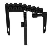 Cuifati Bag Iron Holder, Collision Proof Bag Club Organizer Easy Assembly for Courses (Black)