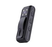 Cuifati Body Worn Camera, 1080P HD Motion Detection Night Vision Anti Shake Sports Camera, Portable Video Recording Body Cam for Law Enforcement Outdoor Cycling Live Streaming