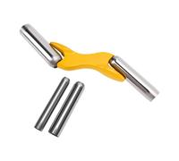 Cuifati Brick Jointer Tool Set, 4 Double Ended Trowels