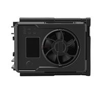 Cuifati Camera Cooler for Action 4 3 5 Pro, 3 Speed Adjustable High Speed Fan with Stretch Buckle, Cold Shoe & 1/4 Screw Ports, Rapid Heat Reduction, Portable Cooling Fan for Vlogging