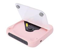 Cuifati CD Player Portable with Dual Stereo Speakers, Rechargeable CD Player with Bluetooth 5.3, Small for Home Car Outdoor, Support AUX USB Input Loop Playback (Pink)