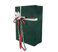 Cuifati Christmas Decoration Red Velvet Box for Elegant Christmas Gifts and Residential Culture (20)