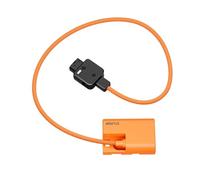 Cuifati D Tap to Dummy Battery 21.65 Inch Decoded Power able for R5 II R6 R5 80D 90D XC10 15, Full Decode, 14.8V Output, 180° Rotatable D-Tap onnector, Braided Wire