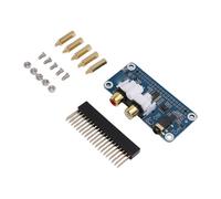 Cuifati DAC Sound Card Board for 5 4B 3B+, HiFi I2S DAC Sound Expansion Board with 3.5mm Earphone Port, AV Interface, PCM5122 Chip, High Resolution Digital to Analog