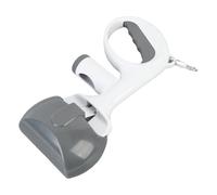 Cuifati Dangerous Dog Waste, Efficient Pet Cleaning Easy to Operate Practical Portable Solid Picnic Camping (Grey)